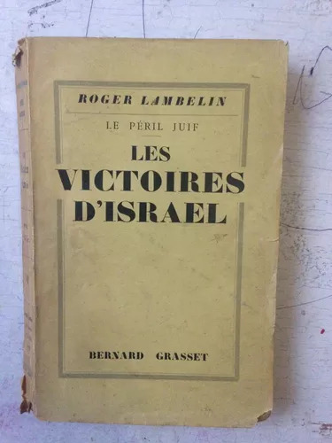 Les Vistoires D'israel Roger Lambelin