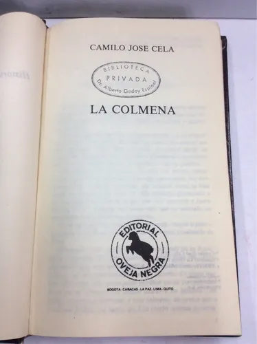 La Colmena, Camilo José Cela (Usado)