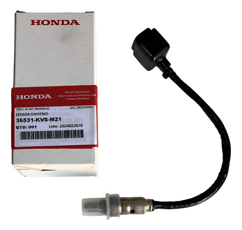 Sensor OxigĂȘnio Honda Nxr Bros160 2018 A 2021 Original Honda