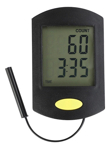 Podómetro, Monitor, Tiempo/conteo, Electrónico Lcd,