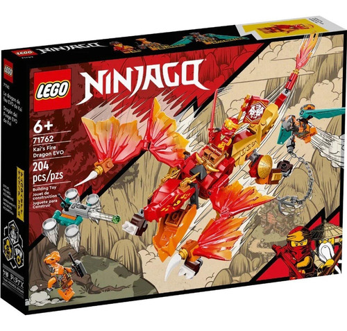 Lego Ninjago: Dragón De Fuego Kai Evo - 204 Pcs Febo
