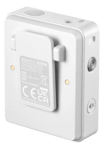 Micrófono Inalámbrico Godox Movelink Ii M1 3.5mm Color Blanco