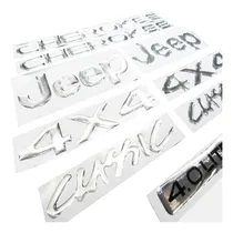 Comprar Calcomanías Emblemas Cherokee Classic 4x4 Jeep