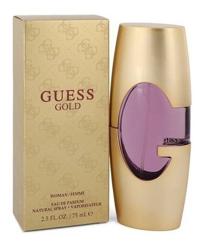  Perfume Original Guess Gold Guess 75ml Dama 