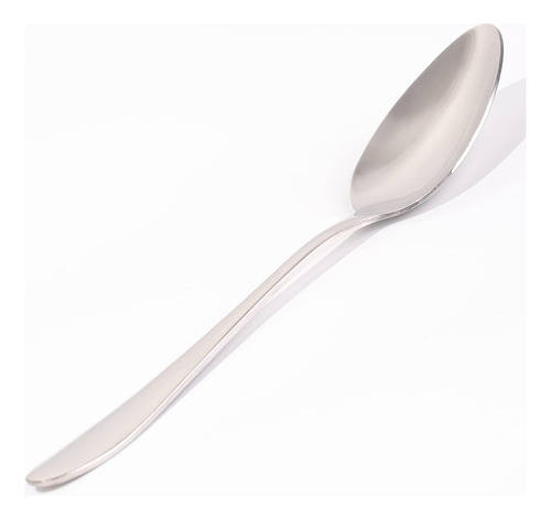 6 Cuchara Cena Acero Inoxidable Grado Alimenticio