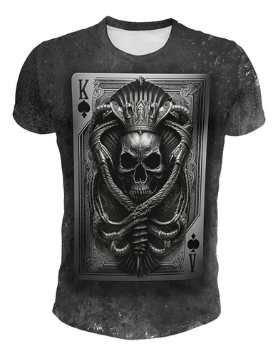 Remera Calavera Mod 3 Irarte 