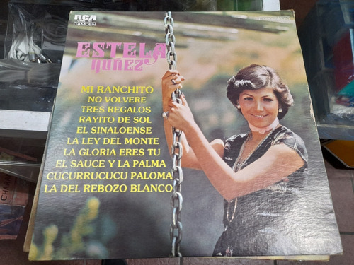 Lp Estela Nuñez Cucurrucucu Páloma En Acetato,long Play