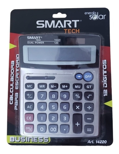 Calculadora Escritorio Extra Gde 12 Digítos Business Smart
