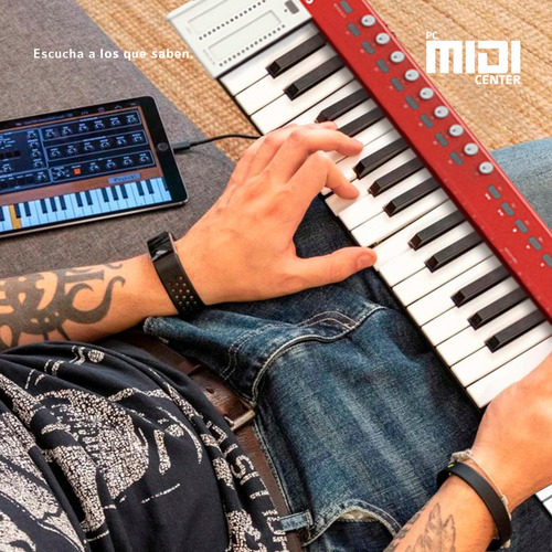 Imagen 5 de 9 de Teclado Controlador Midiplus X6 Pro Mini 61 Teclas Cuotas