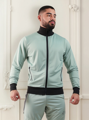 Chaqueta Ó Chamarra Deportiva Corte Fit De Hombre Fénix Fit