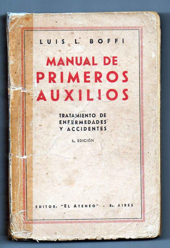 Manual De Primeros Auxilios - Luis L. Boffi