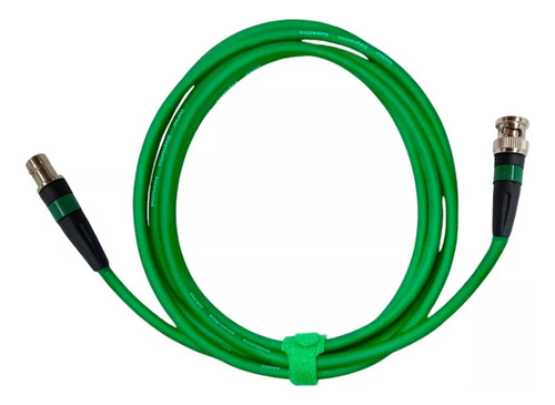 Extensão 4m Cabo Siliconado Bnc X Bnc Para Osciloscópio