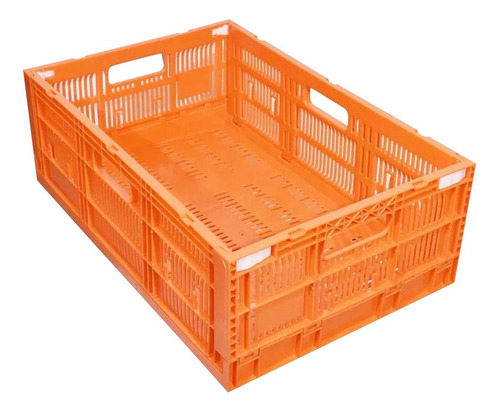 Cajas Colapsables Ligeras, Mxhxh-001, 1 Pza, 21kg, 40x60x21c Color Naranja MechaBox21