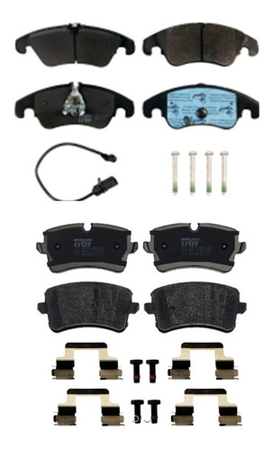 Kit Balatas Delantera Trasera Low Trwp Audi A6 Tdi 2012