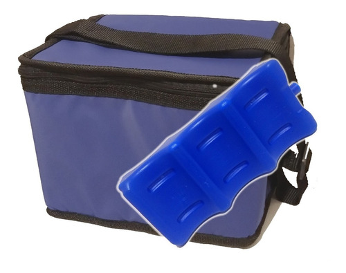 Bolso Térmico + 1 Gel Para 6 Latas 