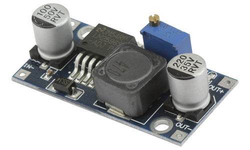 Módulo Abaixador De Tensão Step Down Dc Lm2596 3a - Roxo