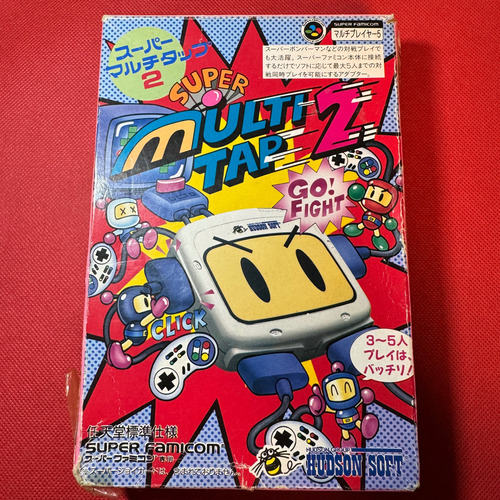 Super Multi Tap 2 Bomberman Snes Super Famicom