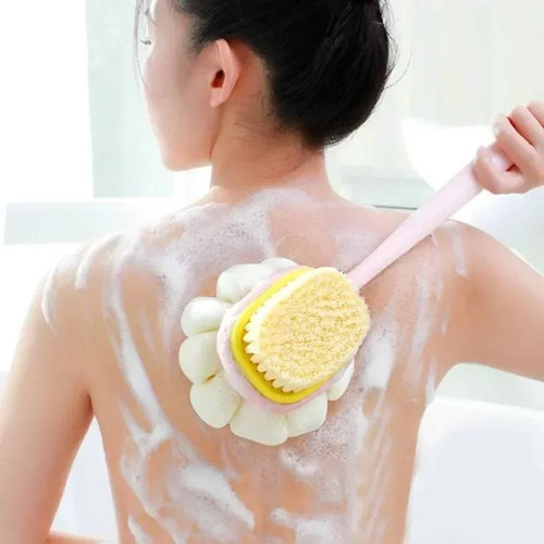 Cepillo De Baño, Cepillo De Ducha De Doble Cara Para Frotar