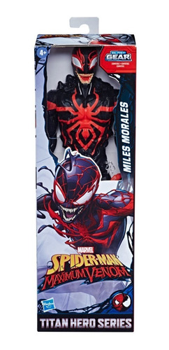 Imagen 2 de 4 de Marvel Titan Hero Venom - Figuras De Acción- Miles Morales