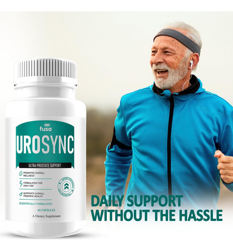 Urosync Suplemento Salud Prostática 60 Cápsulas