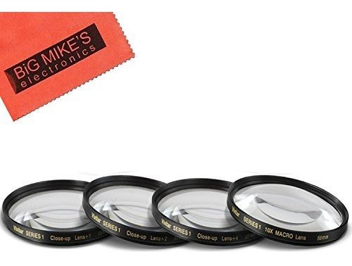 Conjunto De Filtro De Primer Plano De 58 Mm (mas 1, Mas 2, M