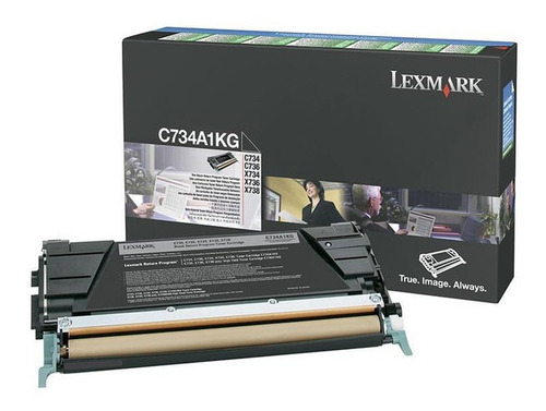 Toner Lexmark C734a1kg Negro C734/736 8000pag