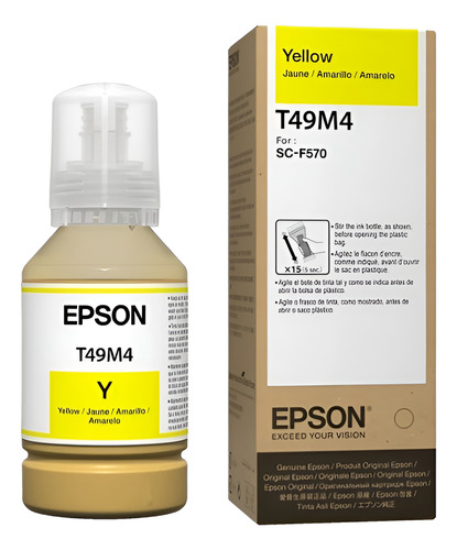 Tintas De Sublimación Epson T49m 140ml F570 F170 F571 Origin