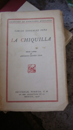 La Chiquilla Carlos González Peña Edición Y Prólogo De Anton