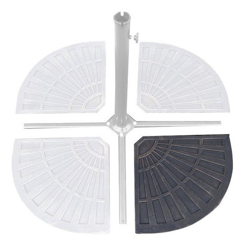 Base Contrapeso Removible Para Parasol Sombrilla Resina