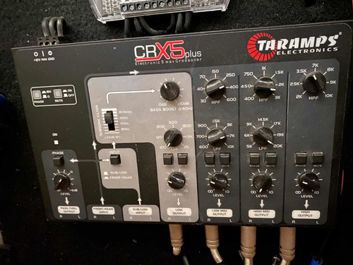 Imagen 1 de 1 de Crossover Taramps Crx5 Plus