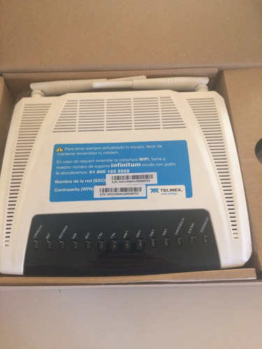 Modem Alcatel Infinitum Telmex Modelo I-240w-q Fibra Optica