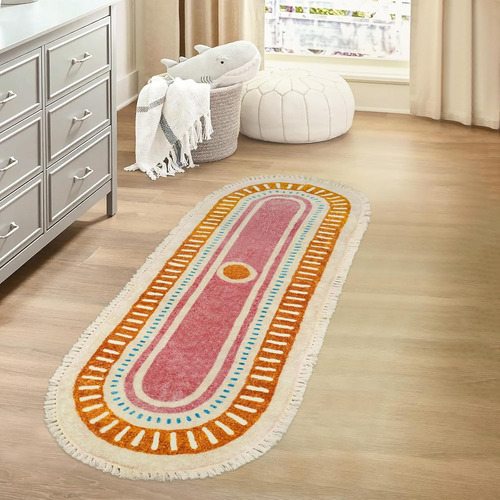 Alfombra De Pasillo Bohemia Ovalada 5 X 15 Cm