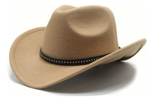 A) Sombrero Vaquero Unisex Moda Resistente Atractivo