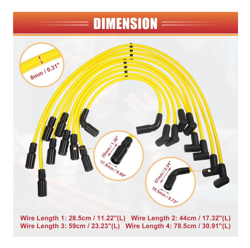 Acropix Car Buscula Cablos Bobienes De Collo De Igniza Cable