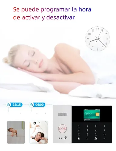 Alarma 4g+wifi Homologados Para Casa Aviso A Celular