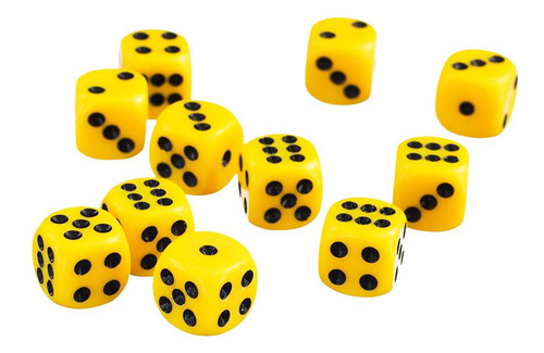 4 Paquete De 3-4 Juegos De Dados De Punto De Seis 4 Piezas