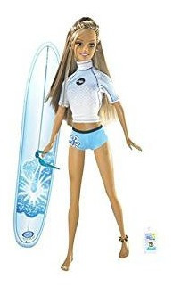 Muñeca Barbie California Girl Playa Surf