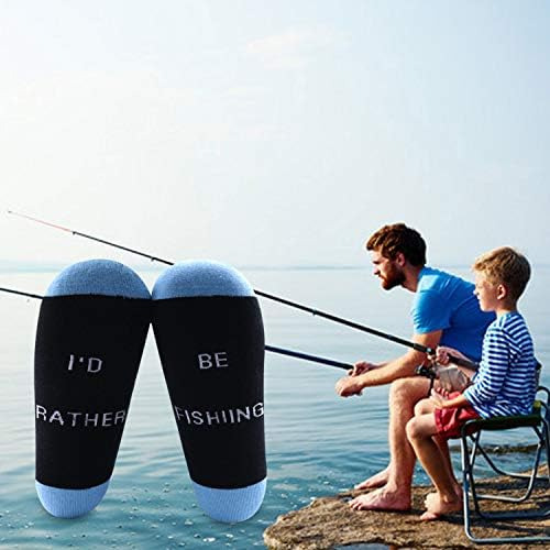 Mbmso 2 Pares De Calcetines Para Amantes De La Pesca Prefier