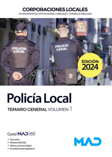 Libro Temario General I Policia Local - Aa.vv