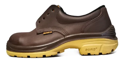 Zapato Boris Marron Acero Seguridad Dielectrico