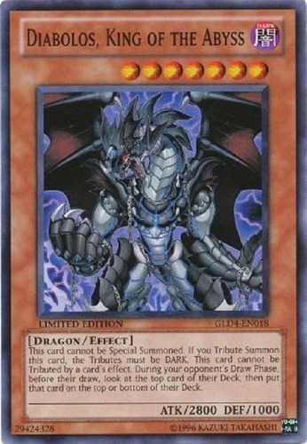 Diabolos Rey Del Abismo Común Yugioh