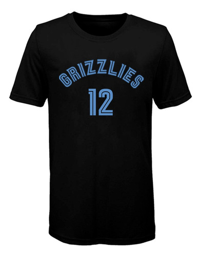 Remera Algodon - Basket (028) Memphis Grizzlies #12 Morant