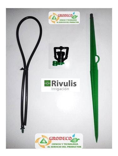 Micro Aspersores Completos Verde 75 Lph Rivulis  10 Pzas 