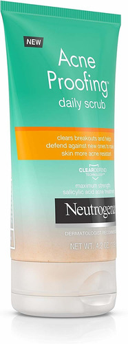 Neutrogena Acné Corrección Daily Scrub Facial Con Ácido Sali