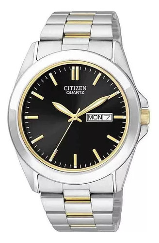 Reloj Citizen Hombre Bf0584 Acero Wr50 Agente Oficial 