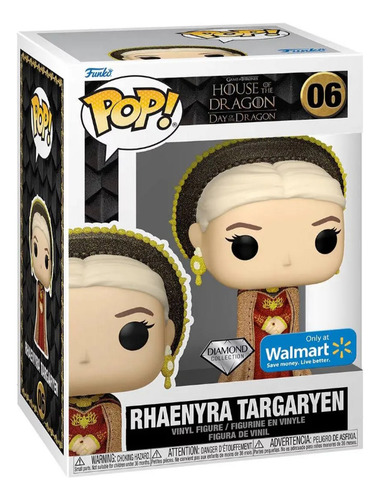 Funko Pop Rhaenyra Targaryen #06 House Of The Dragon Diamond (Usado)