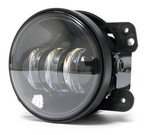 Imagen 2 de 9 de Faro Led Redondo 4 Universal Para Antiniebla