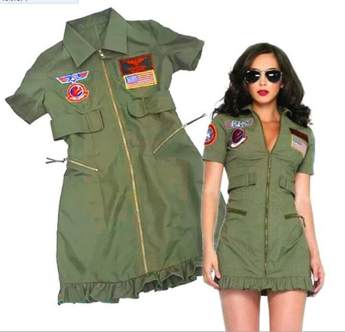 Sexy Uniforme De Piloto Militar Militar De La Fuerza Aérea E