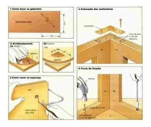 6500 Projetos Marcenaria Completo Madeiras Casas + Brindes