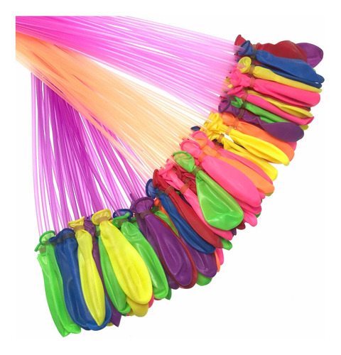 Imagen 3 de 8 de Globos Para Agua 222pzs Magic Balloons Llenado En 60seg